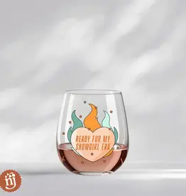 nearly june Ready for my Showgirl Era Stemless Wine Glass