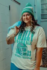 The Clandestine Underground 90's Philadelphia Football Oversized Vintage Tee The Clandestine Underground 90's Philadelphia Football Oversized Vintage Tee