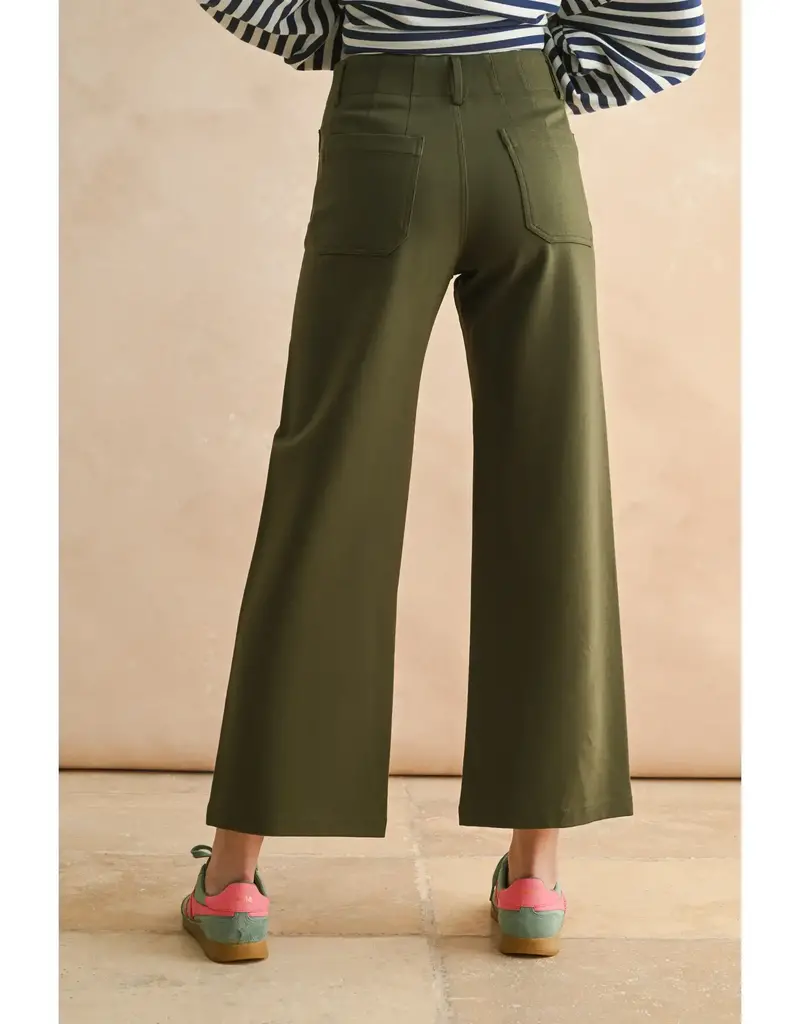 miou muse Patch Pocket Ponte Pants
