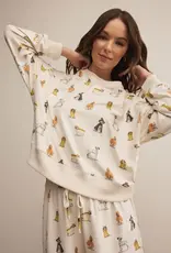 Z Supply Elle Pup Longsleeve Top