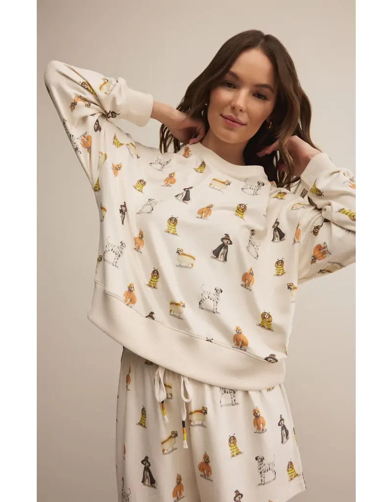 Z Supply Elle Pup Longsleeve Top