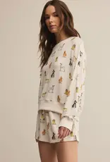 Z Supply Elle Pup Longsleeve Top