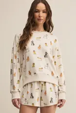 Z Supply Elle Pup Longsleeve Top