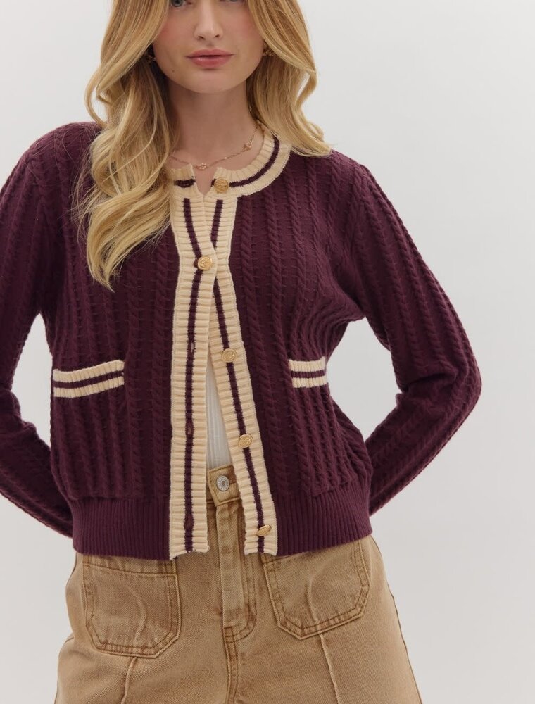 Entro Cowboy Like Me Cardigan
