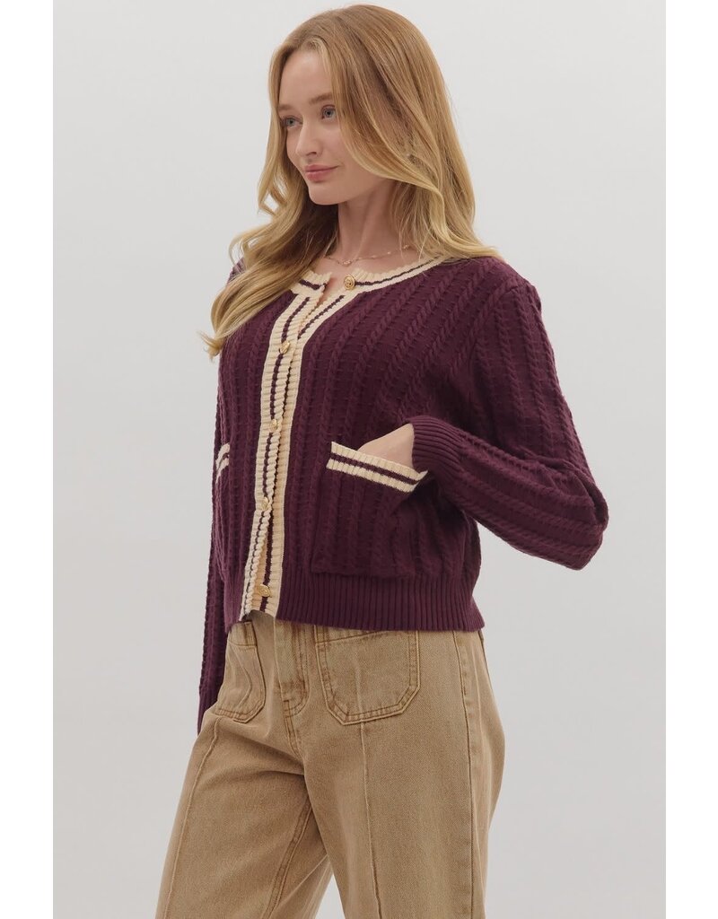 Entro Cowboy Like Me Cardigan