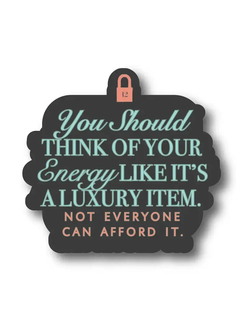 Girl Tribe Co. A Luxury Item Swiftie Sticker