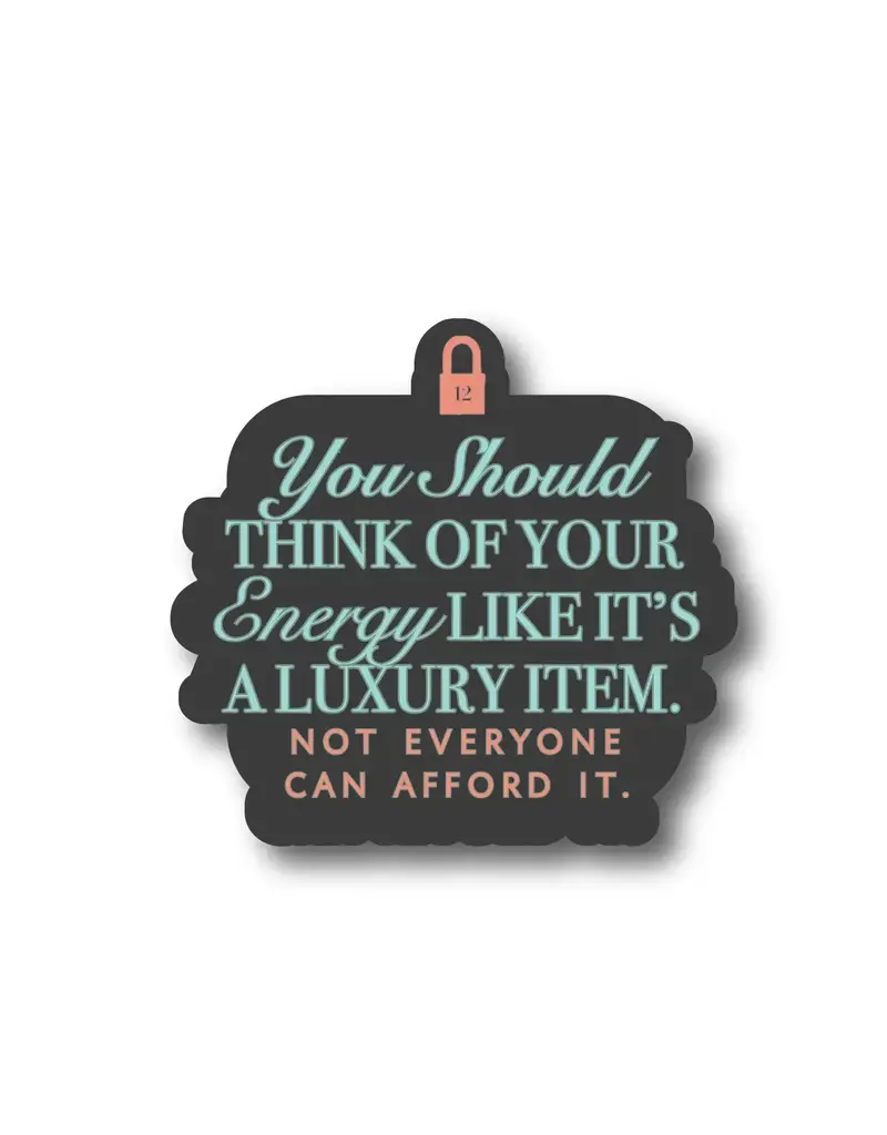 Girl Tribe Co. A Luxury Item Swiftie Sticker