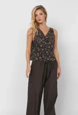 Sadie & Sage Timeless Cowlneck Sleeveless Top