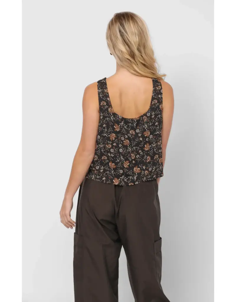 Sadie & Sage Timeless Cowlneck Sleeveless Top