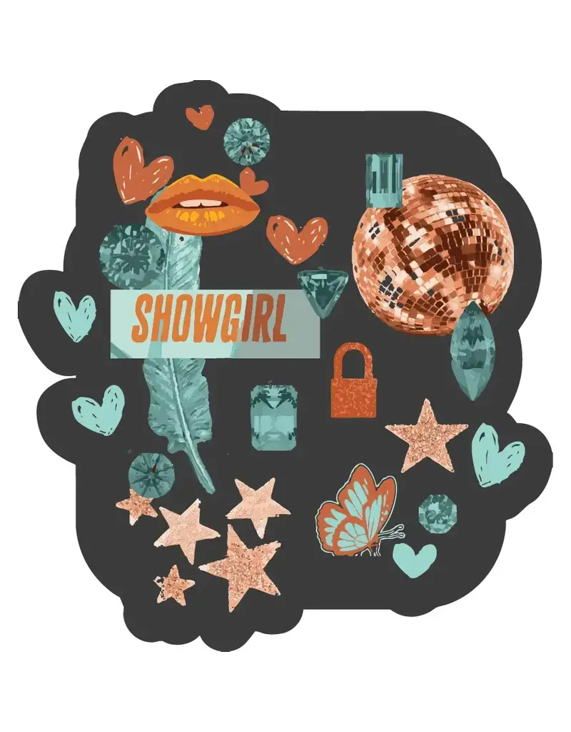 Girl Tribe Co. Showgirl Collage Sticker
