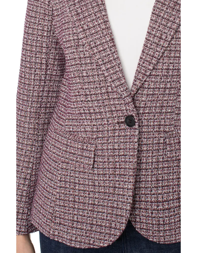Liverpool Boyfriend Blazer with Zip Out Hood