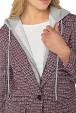 Liverpool Boyfriend Blazer with Zip Out Hood