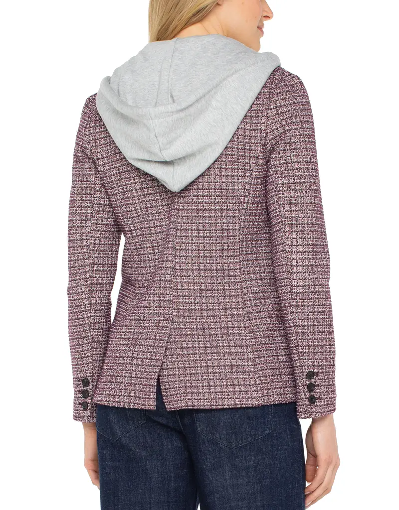 Liverpool Boyfriend Blazer with Zip Out Hood