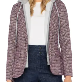 Liverpool Boyfriend Blazer with Zip Out Hood