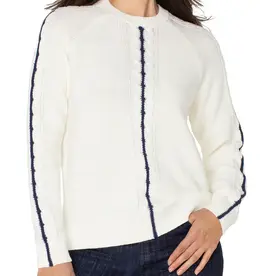 Liverpool Long Sleeve Crew Neck Raglan Sweater