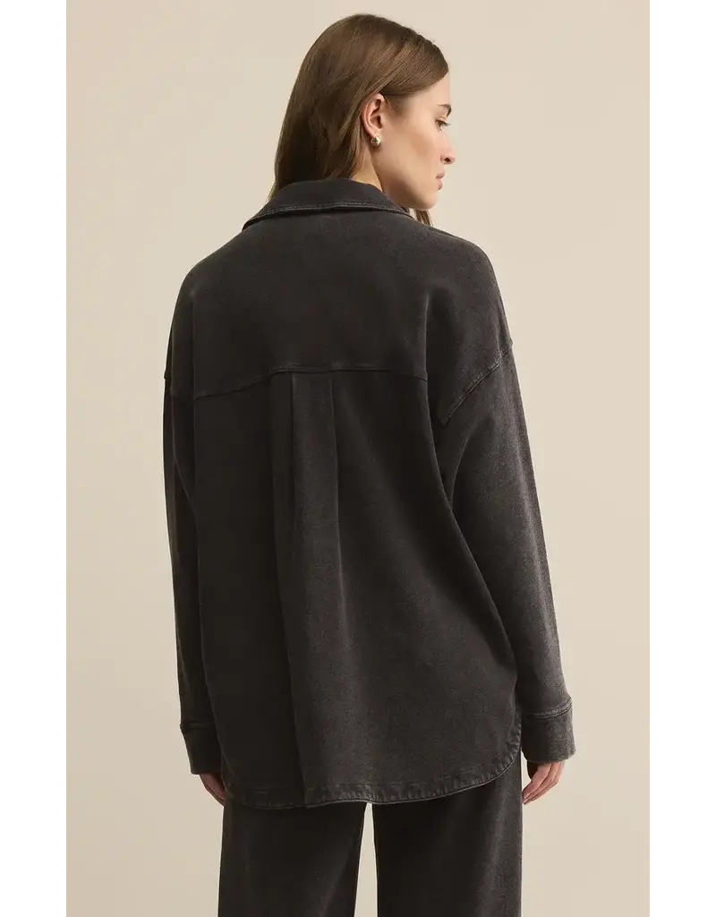 Z Supply All Day Knit Denim Jacket