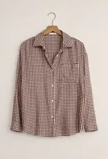 Z Supply River Plaid Button up