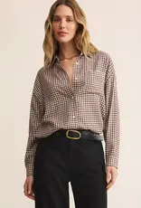 Z Supply River Plaid Button up
