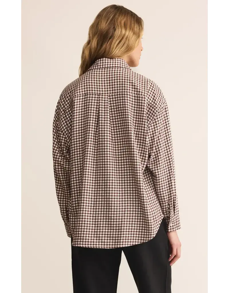 Z Supply River Plaid Button up