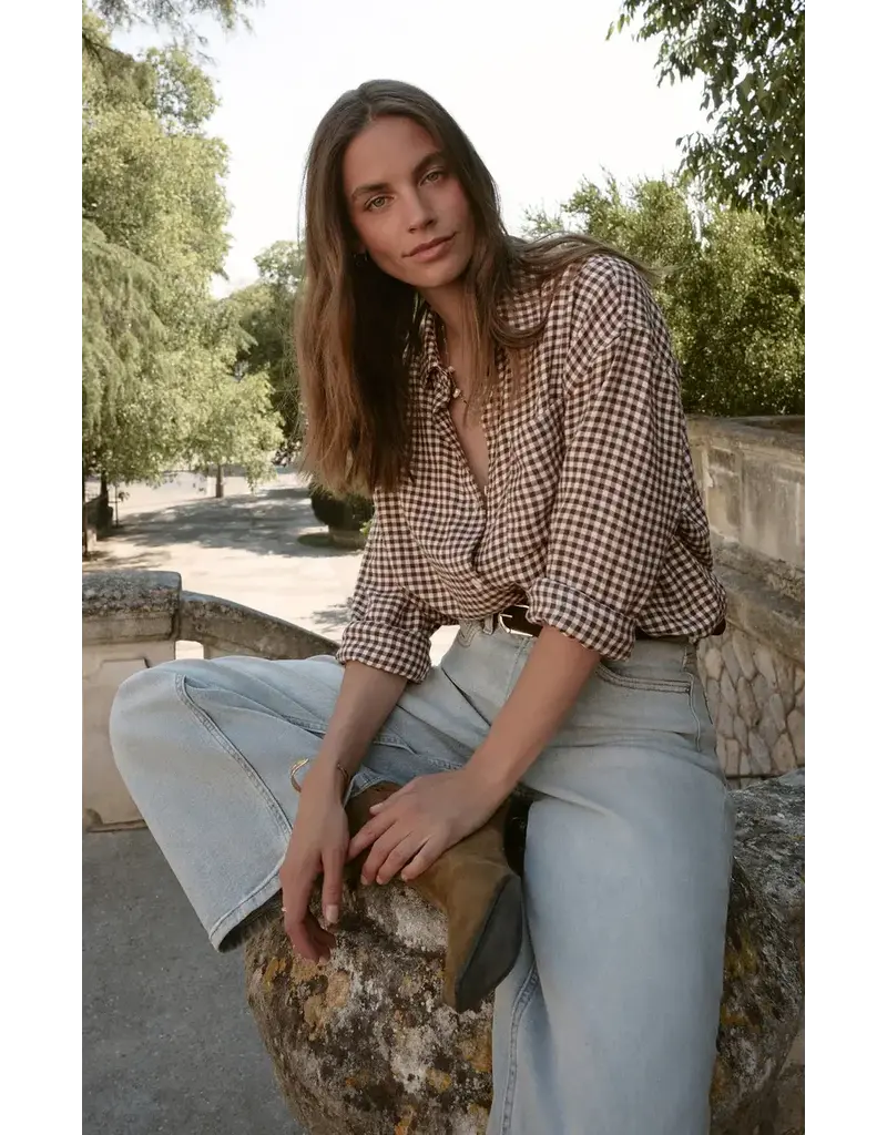 Z Supply River Plaid Button up
