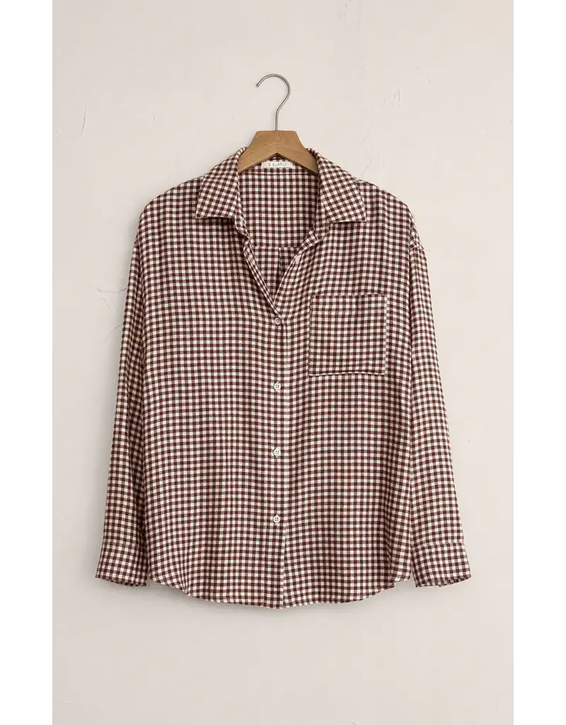 Z Supply River Plaid Button up