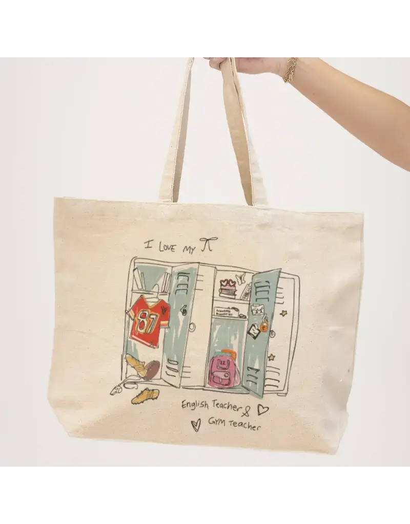 Girl Tribe Co. English & Gym Teacher Tote Bag