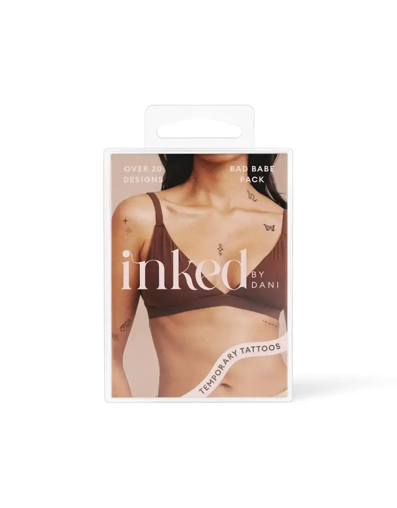 inkd by dani Hand Drawn Temporary Tattoos (bad babe pack)
