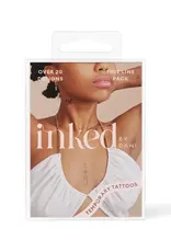 inkd by dani Hand Drawn Temporary Tattoos (fine line pack)