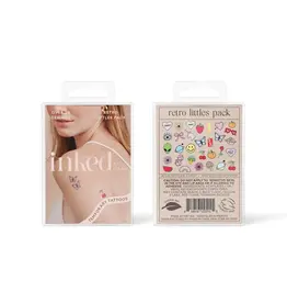 inkd by dani Hand Drawn Temporary Tattoos (retro littles pack)