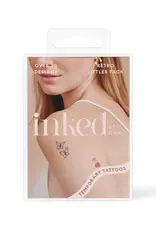 inkd by dani Hand Drawn Temporary Tattoos (retro littles pack)
