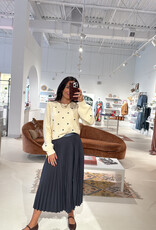 Sadie & Sage Twinkle Star Embroidered Sweater