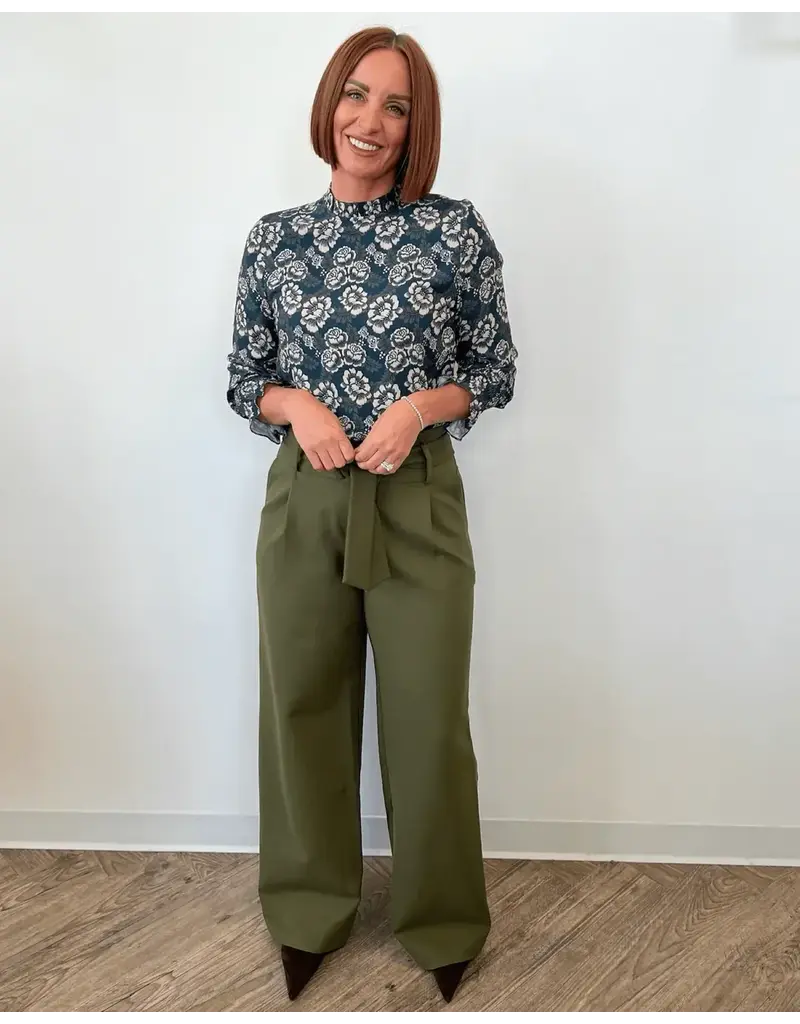 Jo Flower/Strait Laced Lawrence Blouse