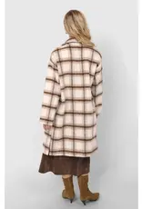 Sadie & Sage Emily Long Open Front Jacket