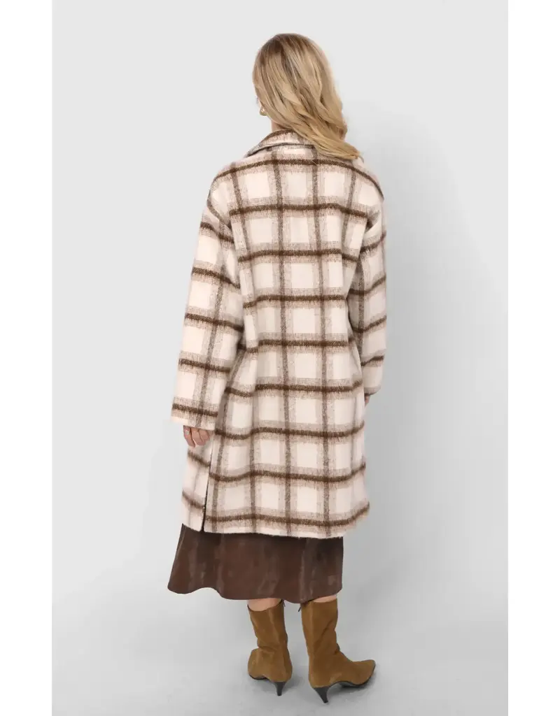 Sadie & Sage Emily Long Open Front Jacket