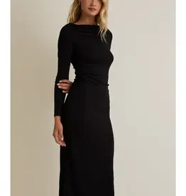 G Clara off the shoulder Ruched Dress