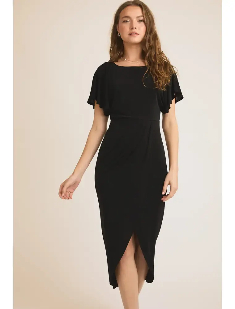 G The Cressida Flutter Sleeve Dress
