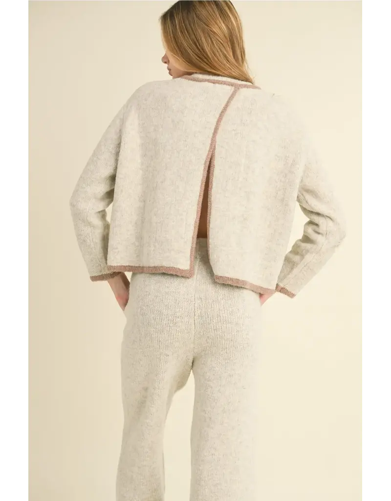 miou muse The Dutton Open Back Sweater