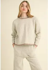 miou muse The Dutton Open Back Sweater