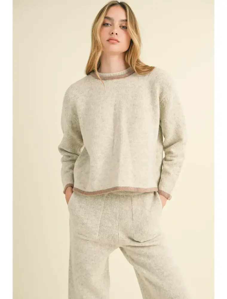 miou muse The Dutton Open Back Sweater