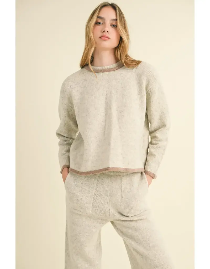 miou muse The Dutton Open Back Sweater