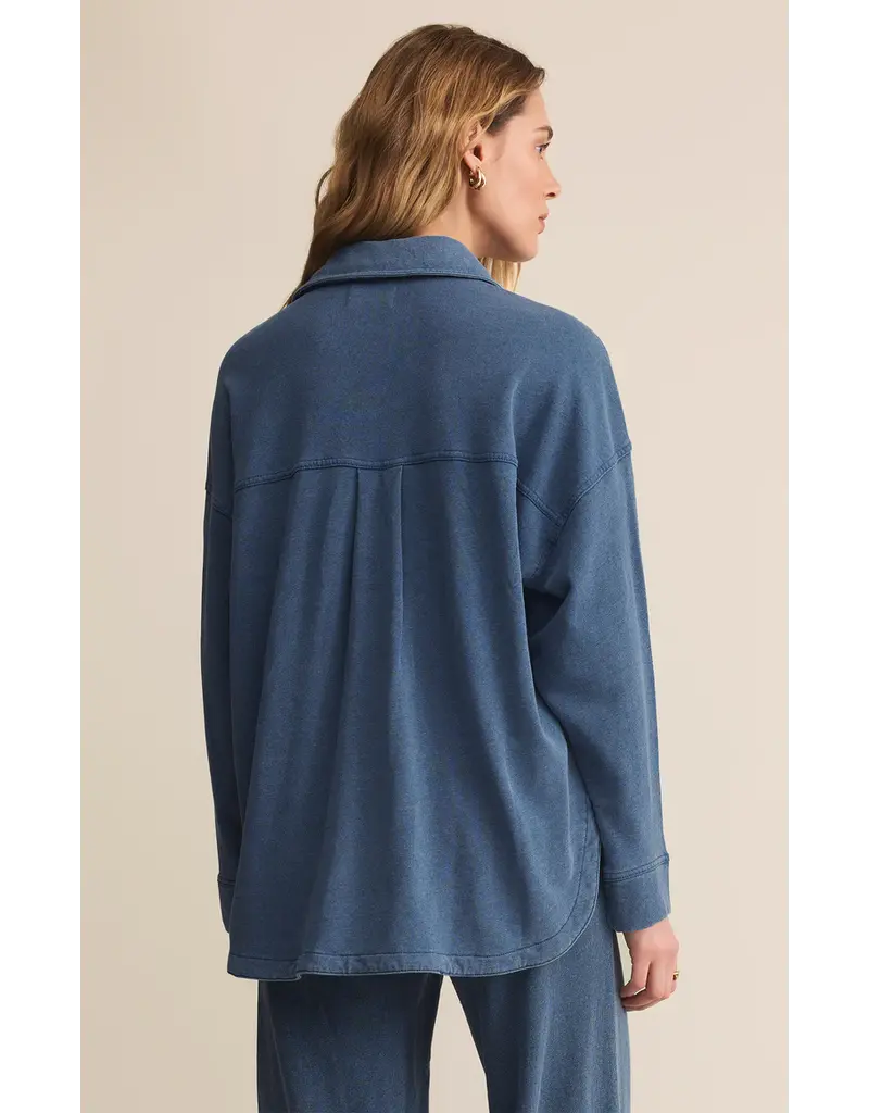 Z Supply All Day Knit Denim Jacket