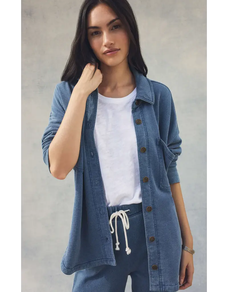 Z Supply All Day Knit Denim Jacket