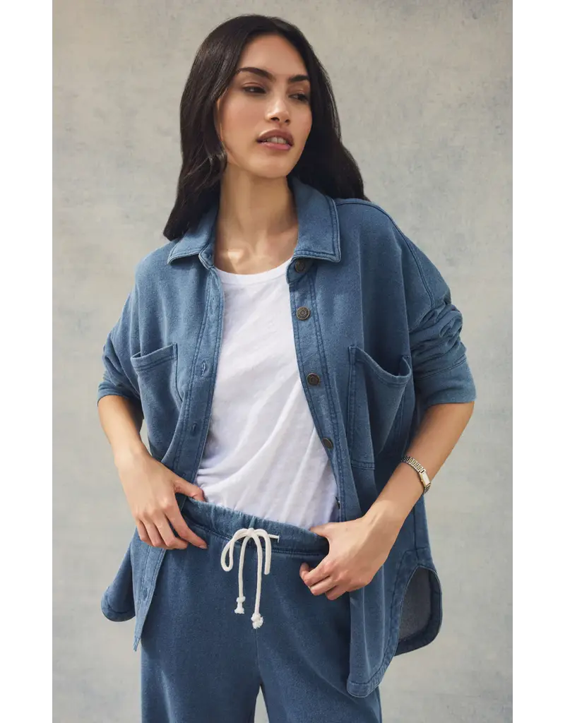 Z Supply All Day Knit Denim Jacket