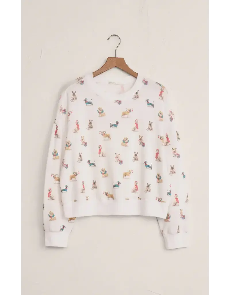 Z Lounge Cozy Pup Long Sleeve Top