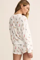 Z Lounge Cozy Pup Long Sleeve Top