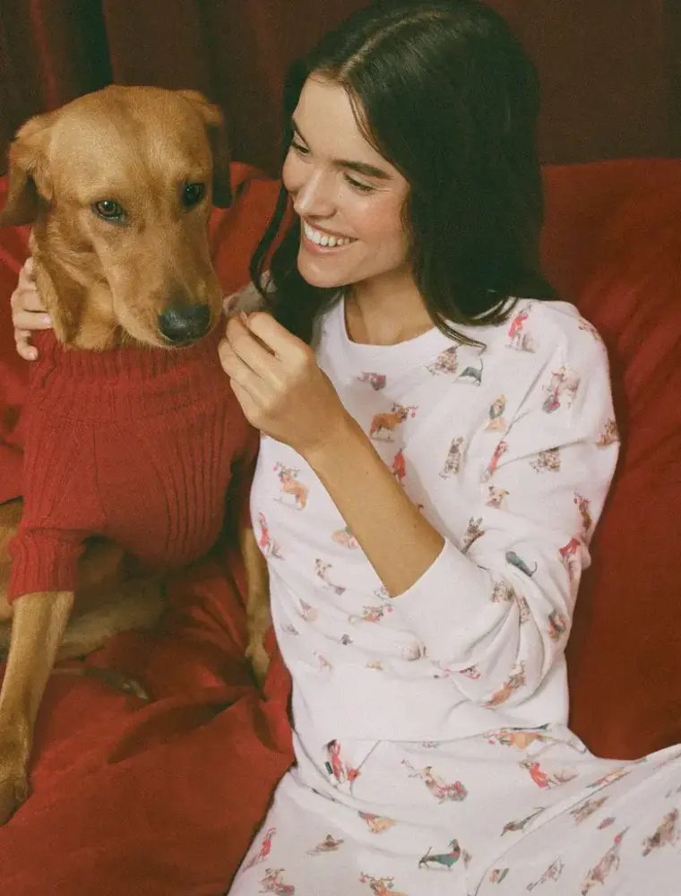 Z Lounge Cozy Pup Long Sleeve Top