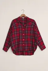 Z Lounge River Plaid Button Up