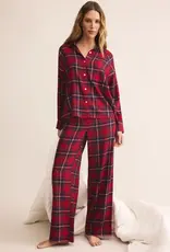 Z Lounge River Plaid Button Up