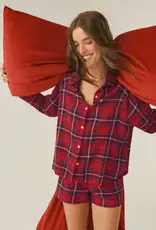 Z Lounge River Plaid Button Up