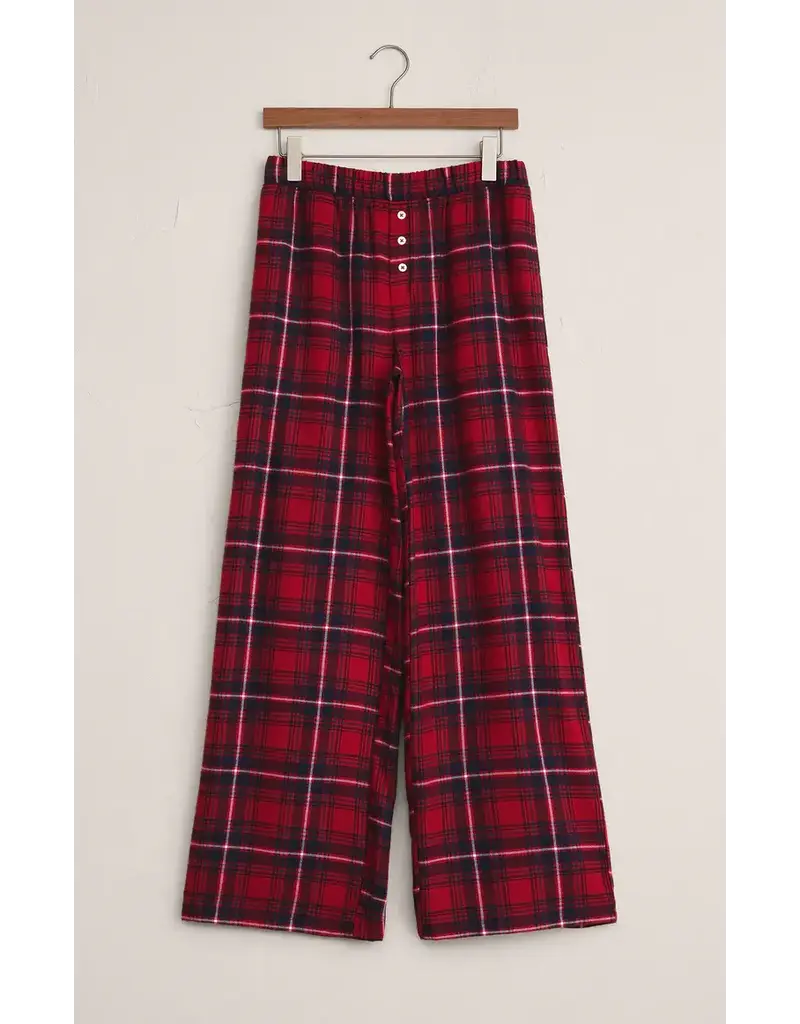 Z Lounge Hangout Plaid Pant